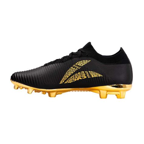 Zapatillas Futbol Wings Hombre Negro-Dorado Cac1ke-1