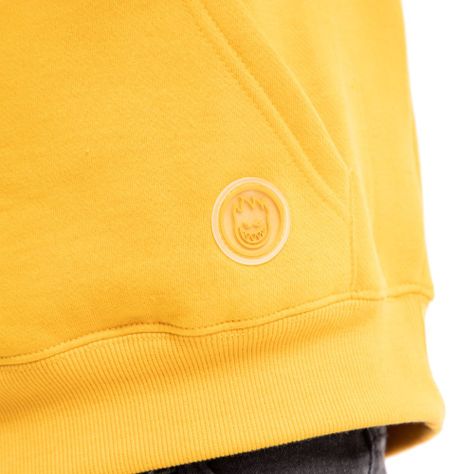 Polerón Hoodie Niño Spitfire Negro Amarillo-3