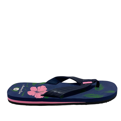 Sandalia Chala Havaiana Navy Mujer Floral-0