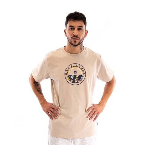 Polera Hombre Rosado Flor Da Jamaica Hang Loose-0