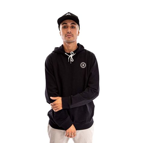 Polerón Negro Hoodie Unisex Spitfire Hombre-1