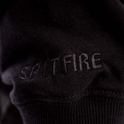 Polerón Negro Hoodie Unisex Spitfire Hombre-6