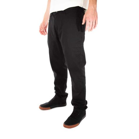 Pantalon Washed Hombre Negro Hang Loose-1