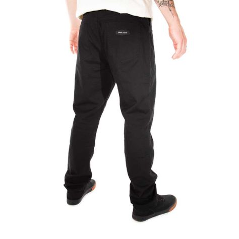 Pantalon Washed Hombre Negro Hang Loose-3