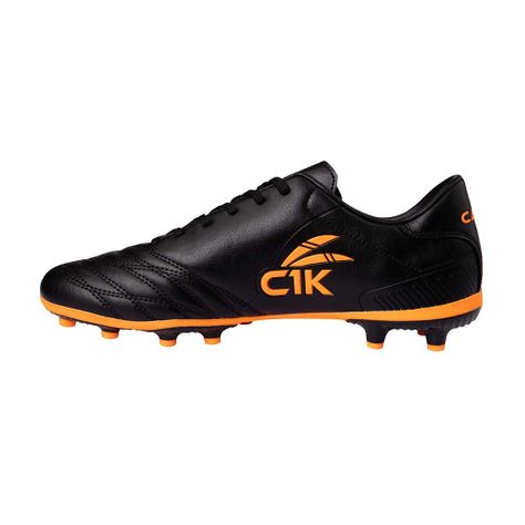 Zapatillas Hombre Futbol Negro Naranjo Finta Cac1ke-1
