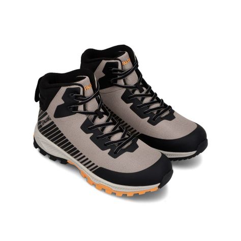 Zapatillas Outdoor Hombre Blaze Taupe Negro Spalding-3