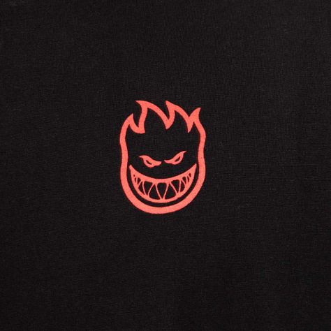 Polera Manga Corta Negro Vortex Spitfire-5
