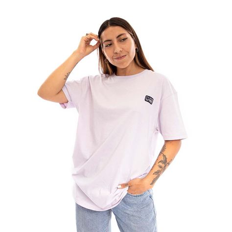 Polera Manga Corta 1987 Unisex Lila 2023 Spitfire-2