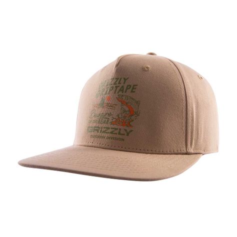 Gorro Snapback Cold Creek Beige Grizzly-1