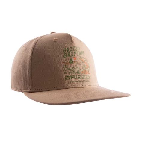 Gorro Snapback Cold Creek Beige Grizzly-2