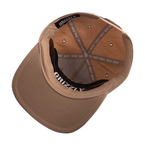 Gorro Snapback Cold Creek Beige Grizzly-4
