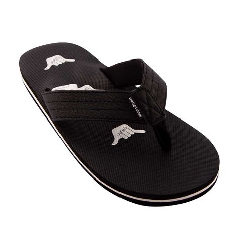 Sandalia Hombre Shaka Gris Hang Loose-1