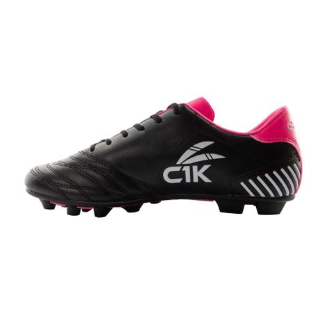 Zapatillas Futbol Negro Fucsia Finta Cac1ke-1