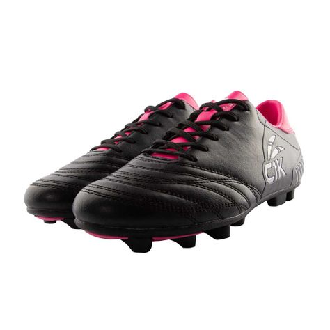 Zapatillas Futbol Negro Fucsia Finta Cac1ke-3