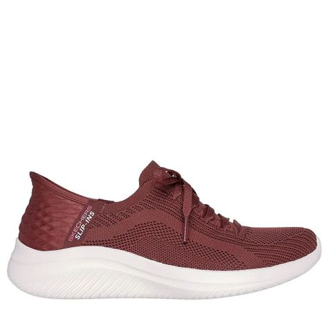 Zapatillas Urbanas Skechers Mujer Ultra Flex 3.0-Brilliant 14971-Burg-0