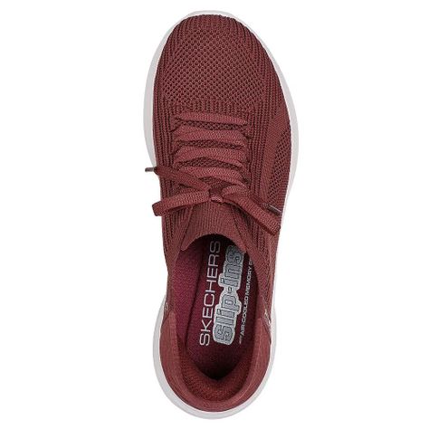 Zapatillas Urbanas Skechers Mujer Ultra Flex 3.0-Brilliant 14971-Burg-3