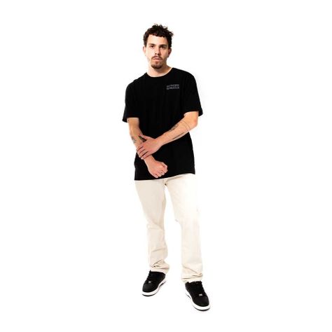 Polera Manga Corta Negro Wheels Spitfire-6