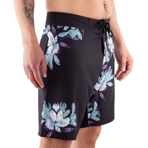 Traje De Baño Hombre Flow Negro Hang Loose-2