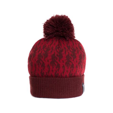 Gorro Beanie Lana Unisex Spitfire Burdeo-0