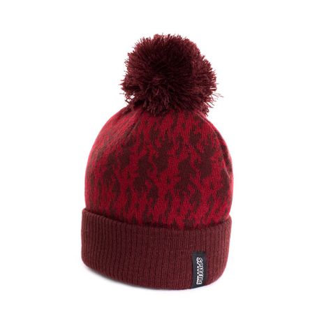 Gorro Beanie Lana Unisex Spitfire Burdeo-1