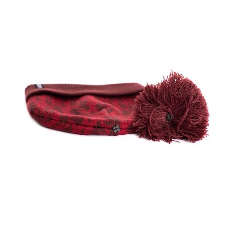 Gorro Beanie Lana Unisex Spitfire Burdeo-2