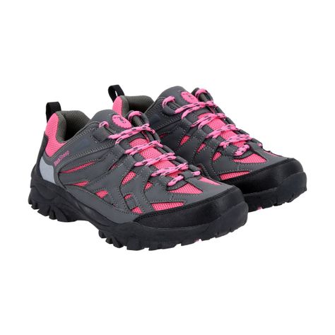 Zapatilla Outdoor Bajo Gris-Rosa BlackSheep Puyehue-2