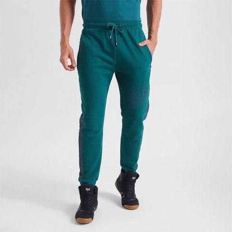 Jogger Hombre Everlast Verde Terry Clinch-0
