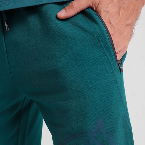 Jogger Hombre Everlast Verde Terry Clinch-2