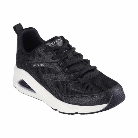 Zapatillas Urbanas Skechers Mujer Tres-Air Uno - Glit-Airy 177411-BLK-4