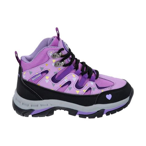 Zapato Outdoor Infantil Alto Hornitos Morado BlackSheep-0