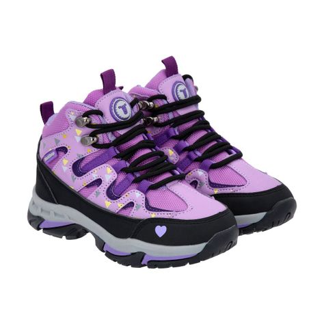 Zapato Outdoor Infantil Alto Hornitos Morado BlackSheep-2