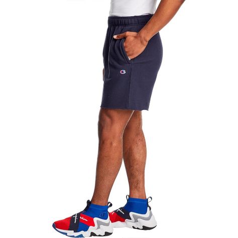 Short Hombre 7'' Azul Marino Powerblend Champion-2