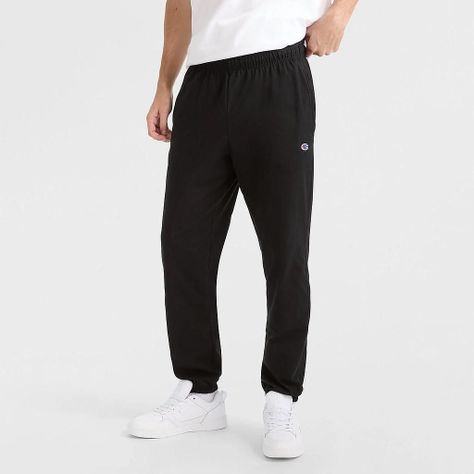 Jogger Hombre Champion Negro Algodón-0