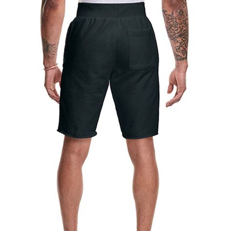 Short Hombre 7'' Negro Reverse Weave Cut Off Champion-2