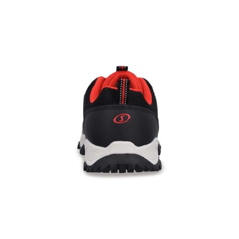 Zapatillas Outdoor Junior Kaya Negro Rojo Spalding-2