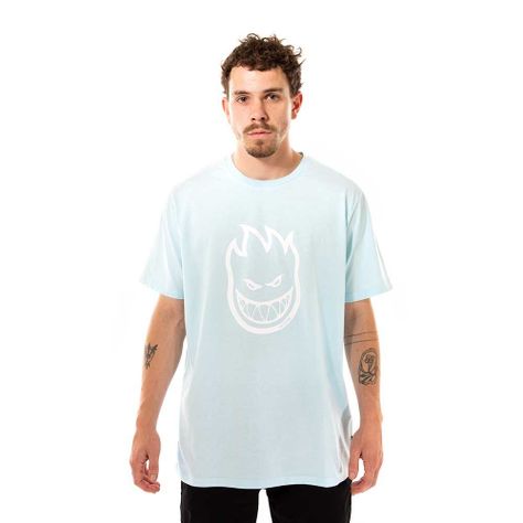 Polera Manga Corta Celeste Authentic Spitfire-0