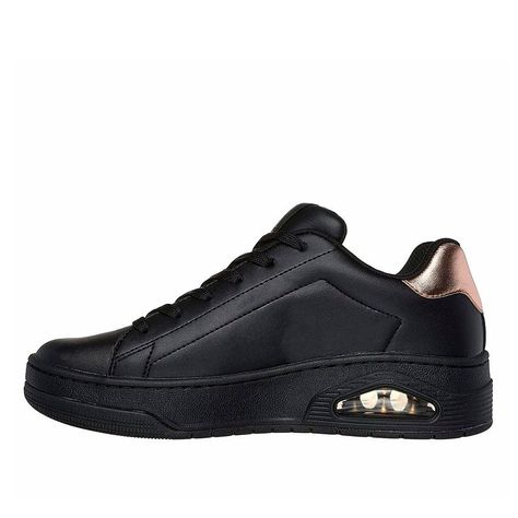 Zapatillas Urbanas Skechers Mujer Uno Court 177700-BBK-1