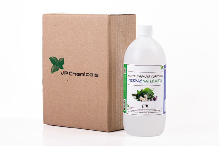 Aceite De Masajes Hierbas Naturales - 1 Litro-1