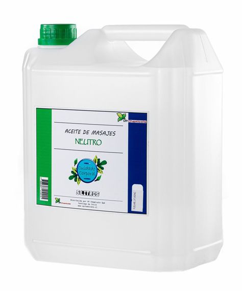 Aceite De Masajes Neutro Sin Fragancia - Bidon 5 Litros-0