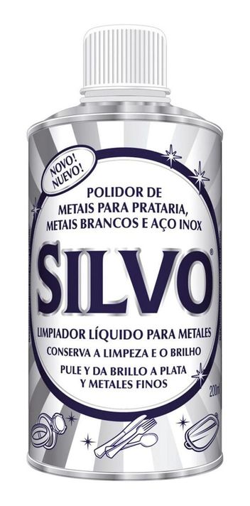 Limpiador Y Pulidor De Metales Silvo 200 Ml-0