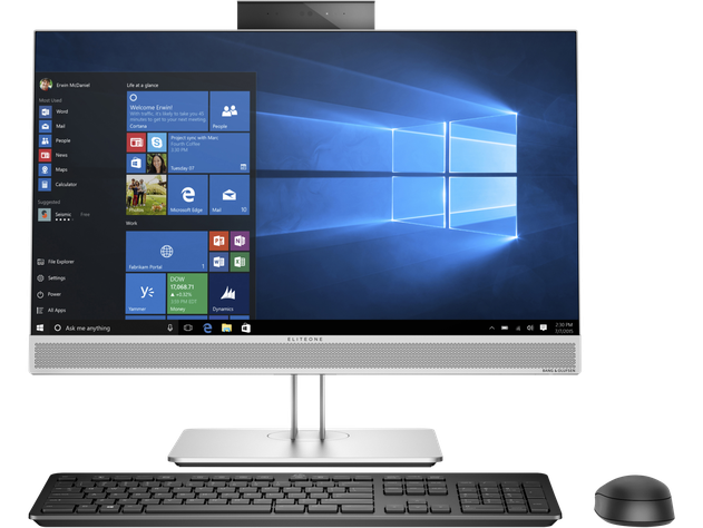 All In One HP EliteOne 800 G4 I7-8700U 8GB 1TB HDD W10 Pro 23,8" FHD-1