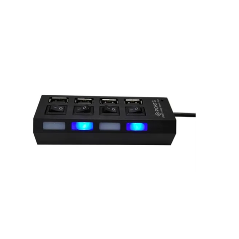 ADAPTADOR HUB MULITPUERTOS USB 4 PUERTOS-1
