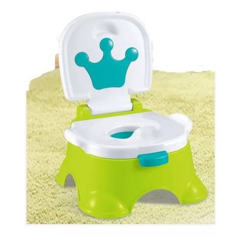 PELELA BACINICA PARA BEBE CORONA VERDE-1