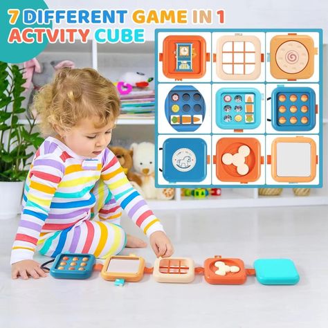 TABLERO PLEGABLE SENSORIAL COGNITIVO PARA BEBE-1