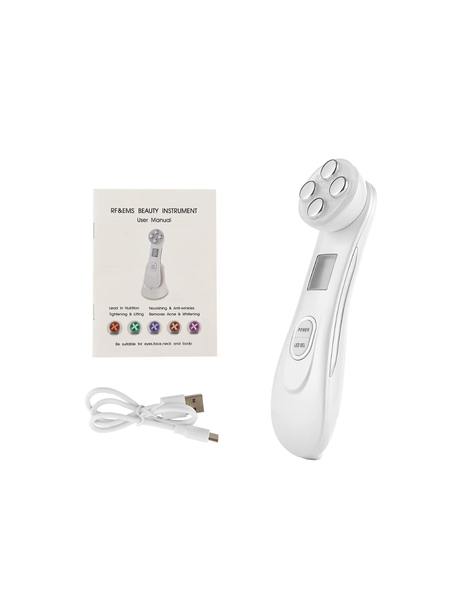 RADIOFRECUENCIA FACIAL MASOTERAPIA LED MASAJEADOR -2
