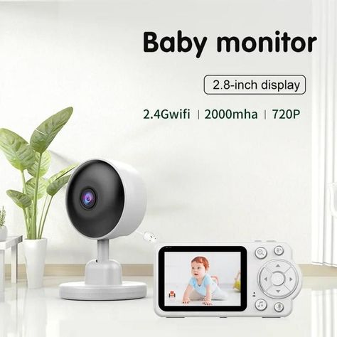 CAMARA MONITOR DE BEBE CON PANTALLA LCD-1