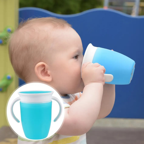 VASO ANTIDERRAME 360 CON ASAS 270ML AZUL-1