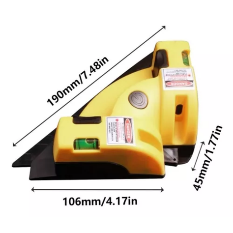 NIVEL LASER ESCUADRA 90 GRADOS HORIZONTAL Y VERTICAL-2