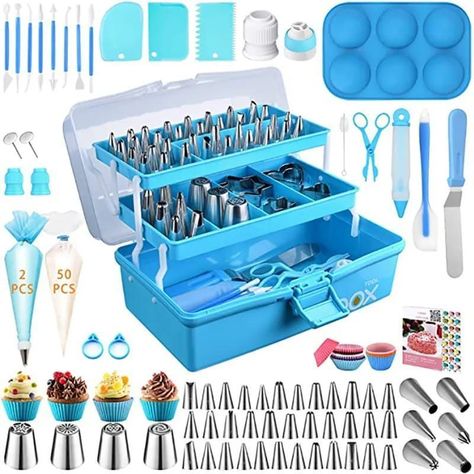 KIT DE UTENSILIOS DECORACION DE TARTAS 236 PIEZAS-1