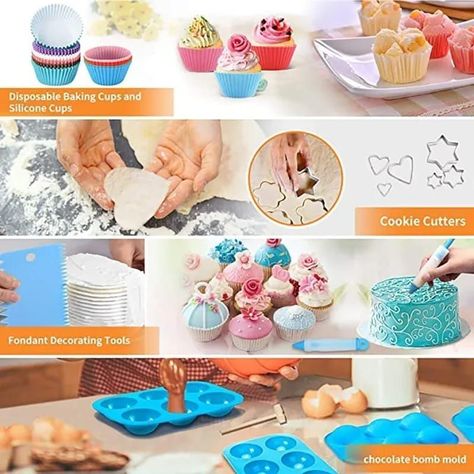 KIT DE UTENSILIOS DECORACION DE TARTAS 236 PIEZAS-2
